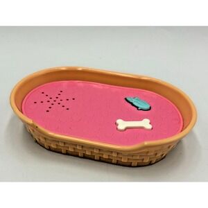 VTG 1995 Mattel Barbie Dog Cat Pet Bed Electronic‎ Toy Sounds Tested & Works